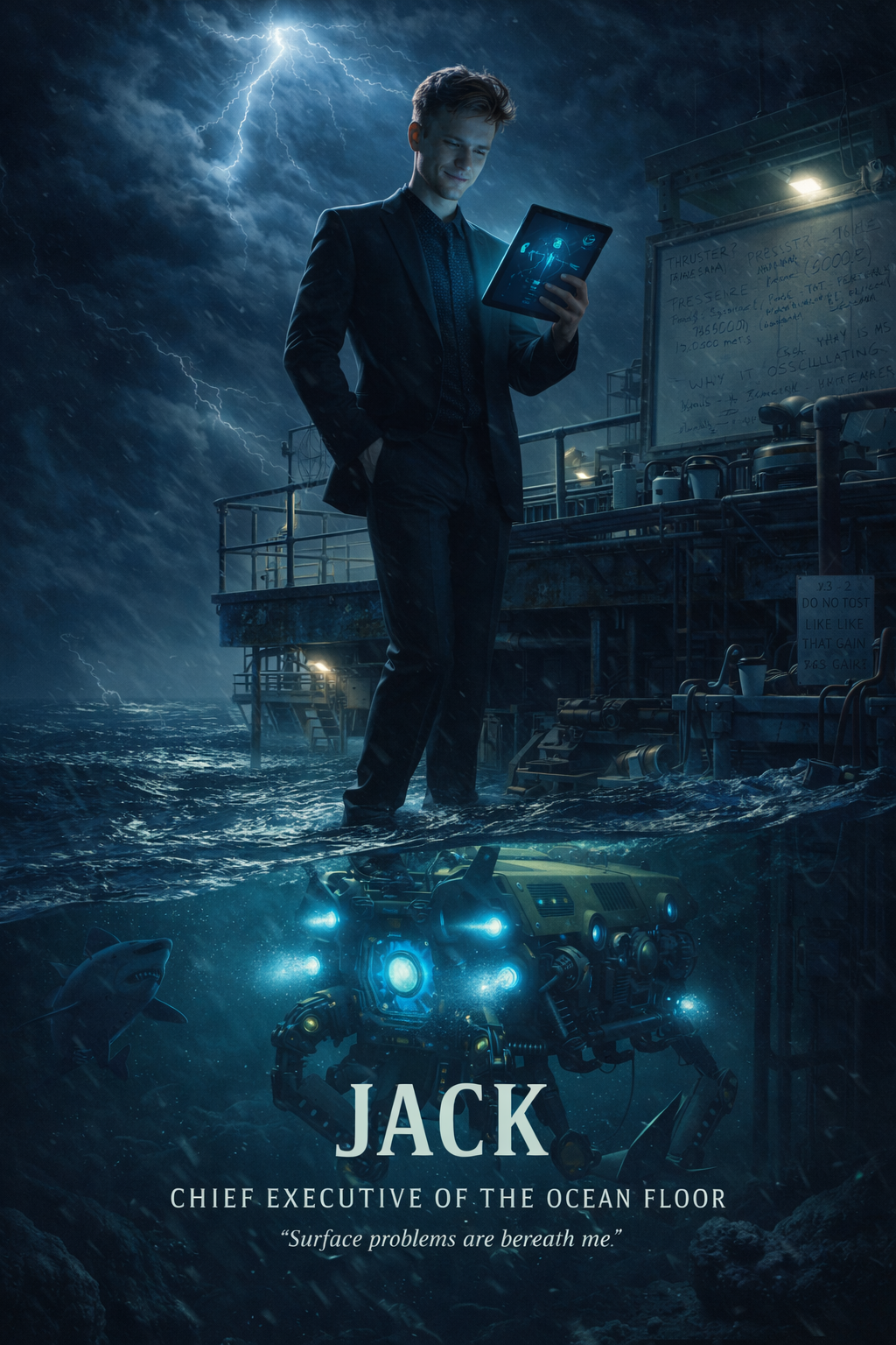 Jackz0ne ocean floor portrait